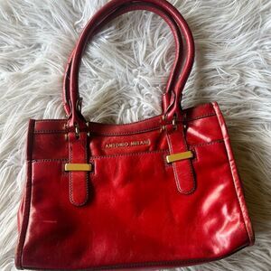 Antonio Melani 💥red 💥Leather Purse Shoulder Bag